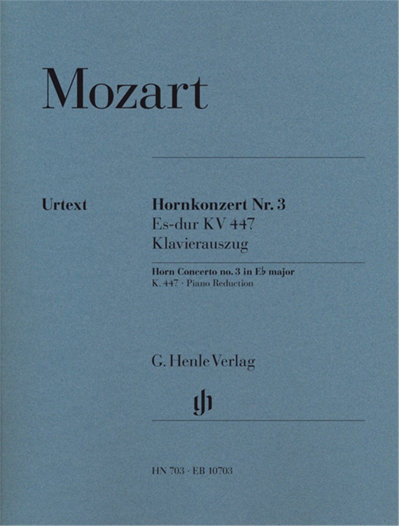 Concert 3 Es-Dur KV447